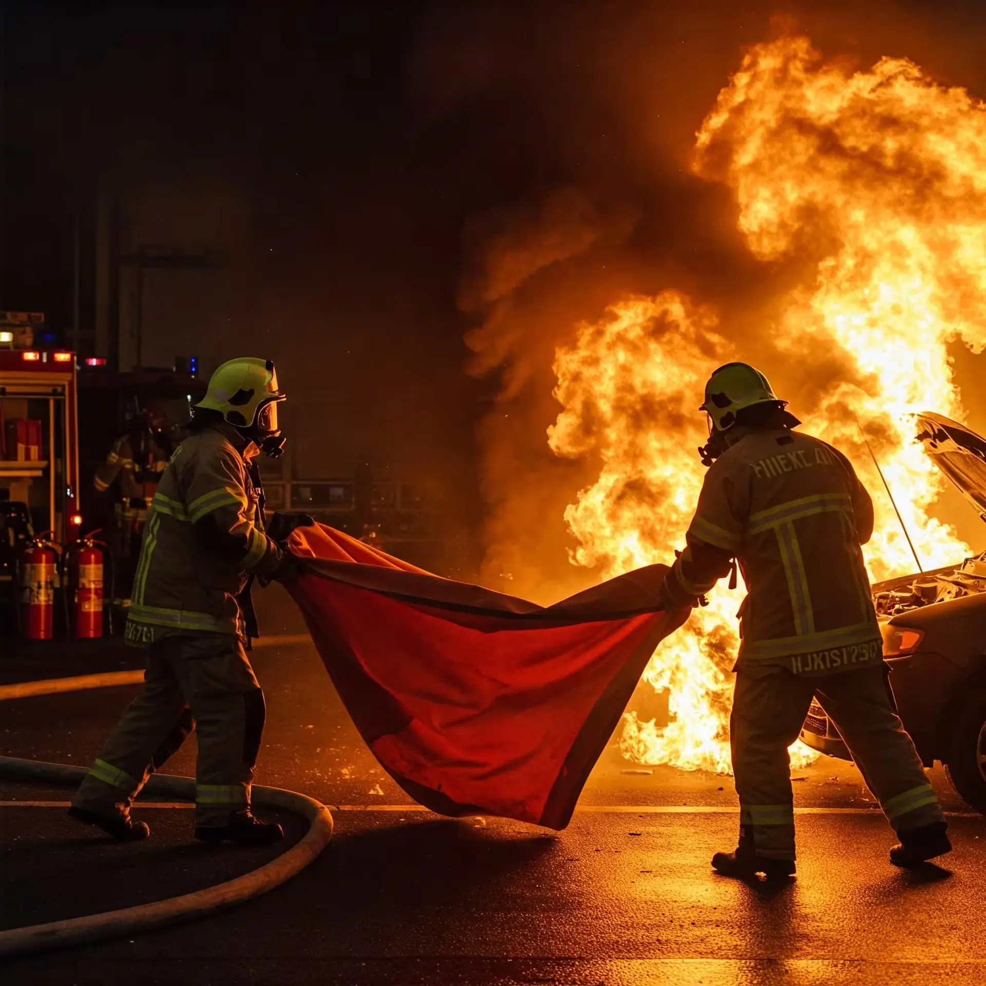 FIRE BLANKETS