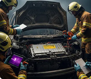 First Responders Training on Battery & EV fires